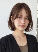 ふんわり内巻きボブ