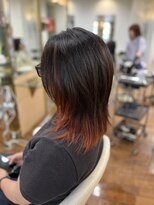 モア 下通店(MORE)&nbsp;インナーカラー￥ウルフカット