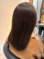 ヘアリゾート粋 トゥジュ 池袋東口店(tujuh)&nbsp;透明感/艶髪/ブラウン/髪質改善ストレート