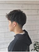 アップバングショート
