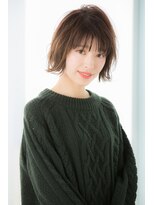 ユーフォリア 銀座(Euphoria)&nbsp;毛先のハネ感がおしゃれ♪無造作ボブ☆