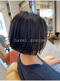 *hazel greige×ショートボブ*