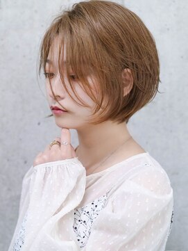 ルアン 上通り(ruen) 大人かわいい長めシースルーショート