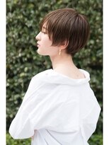 ケアリー 武蔵小杉(Carelly)&nbsp;ボブカーキグレージュ大人かわいいフェザーバングマッシュ