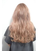 ミエル ヘア 新宿(miel hair)&nbsp;〈mielhair新宿〉透明感ウェーブ　ロング　ダブルカラー