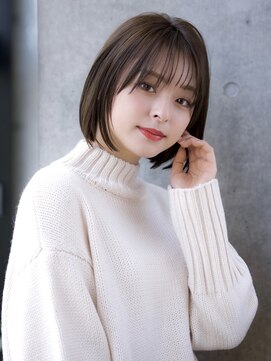 エインアンリー 表参道(AIN.ANLY.) 前髪あり大人小顔ボブ20代30代40代【AIN.表参道】川原大地