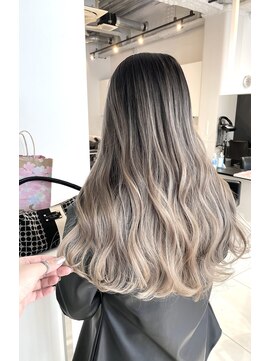 アライブ ハラジュク(ALIVE harajuku) 中韓mixバレイヤージュ