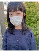 ツイギー 宮西店(TWiGGY) 黒髪レイヤースタイル