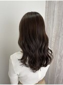 チョコレートブラウン×ロング