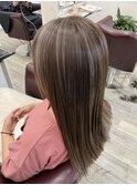 白髪ぼかしハイライト、シークレットハイライト