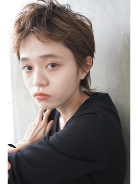 コス(kos) インナーグレージュ/マチルダボブ/前髪/ピンクベージュ/二子玉川