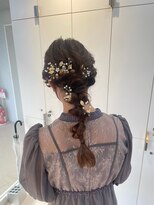 【川辺晴加】パーティーヘアセット<原宿>
