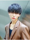 黒髪王道マッシュ