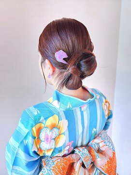 ブラウ ネイル パーティー(Blau Nail Party) 浴衣ヘア