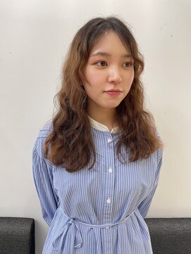 ノーム バイ アウラ(norm. by aura) ドライスタイリング×ふわふわパーマ