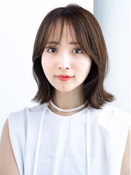 レノラ 本町(LENORA) 20代30代大人かわいいナチュラル暗髪ゆるめパーマヘア