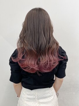 シエスタ バイ アンブルリュクス(siesta by amble luxe) グラデーションピンク♪