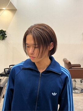 ナンバー エミライ 溝の口(N° emirai) ワンレンボブ前下がりショート内巻きワンカール鎖骨ミディアム