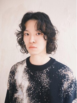 ボコカ(bococa) 【macana指名】ボブパーマ メンズボブ メンズパーマ