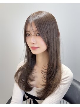 ロンドアンメゾン 原宿(Lond un Maison.) イメチェン外ハネボブ美髪ワイドバングミディアムレイヤーカット