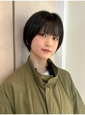 柔らか丸みのカジュアルショート