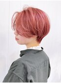ショートおくれ毛前髪カット美髪_ba319251