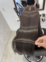 ラナ(Lana)&nbsp;【Lana】美艶髪オリーブグレージュ　艶髪　髪質改善カラー