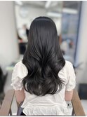 韓国ヘア/レイヤーカット/グレージュ/艶髪/ブリーチなし/透明感