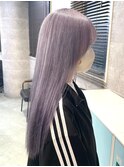 池袋東口ハイトーンカラーミルクティーベージュペールピンク韓国