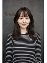 フェイバリットガーデン(favorite garden)&nbsp;20代30代40代グレージュイメチェン小顔ミディアムレイヤー