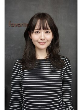 フェイバリットガーデン(favorite garden) 20代30代40代グレージュイメチェン小顔ミディアムレイヤー