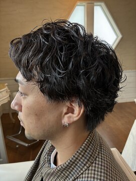 スパイスシー(spice_c) 大人っぽさ抜群！シャドウパーマ