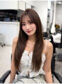 韓国ヘア/韓国スタイル/縮毛矯正/髪質改善/レイヤーカット