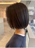 タッセルボブ/韓国ヘア/レイヤー/ベージュカラー/津/久居
