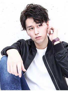 フジヤマバーバーショップ エビス(FUJIYAMA BARBER SHOP ebisu) パーマスタイル