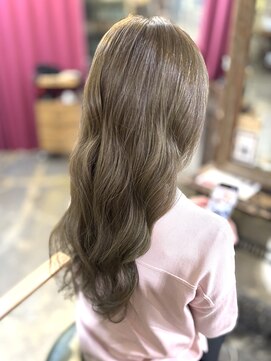 ルミエ ヘアサロン 経堂店(Lumie hair salon) オリーブベージュ