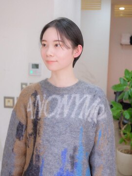 ソレイユ(Soleil) ハンサムショート/黒髪ショート/耳掛けショート/表参道【松本匡