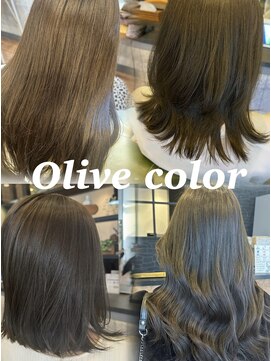 アグ ヘアー サラン 青葉店(Agu hair salan) オリーブカラー