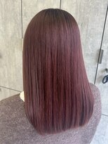 アース 流山おおたかの森店(HAIR&MAKE EARTH)&nbsp;チェリーレッドカラー