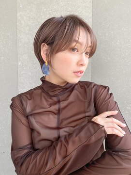 ロンド レイ 立川(Lond Ray) ハンサムショート/丸みショートボブ/20代30代40代50代/顔周り