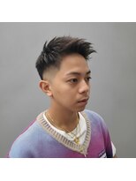 キングマンバーバー 四ツ谷2nd(KING MAN BARBER)&nbsp;「アップバングショート