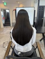 レーヌ(REINE) 乾かすだけでまとまる艶髪ロング/髪質改善縮毛矯正