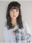 ☆月曜営業☆【ojiko.】大人可愛い簡単ハーフアップ
