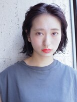 ノック(knock)&nbsp;かきあげバング×切りっぱなしボブ