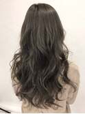 モテ髪アッシュグレージュロングヘア［千石/髪質改善］
