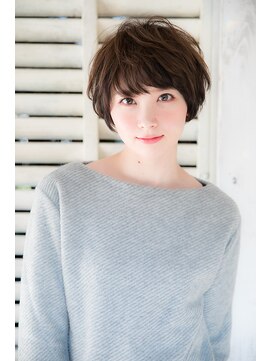 クロエバイラヴィズム 女池店(CLOE by LUVISM) ハンサムショート×アッシュブラウン