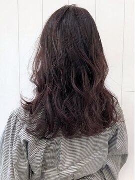 アイティー バイ アルバム 浦和店(IT by ALBUM) カシスロング_ココアブラウンフリンジウェーブ_ba273713