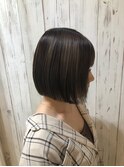 切りっぱなしボブ