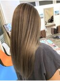 ミルキーベージュハイライト