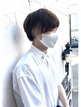 ヘアアンドメイク エジェリ(hair&make egerie) メンズ・インナーカラーハイライト